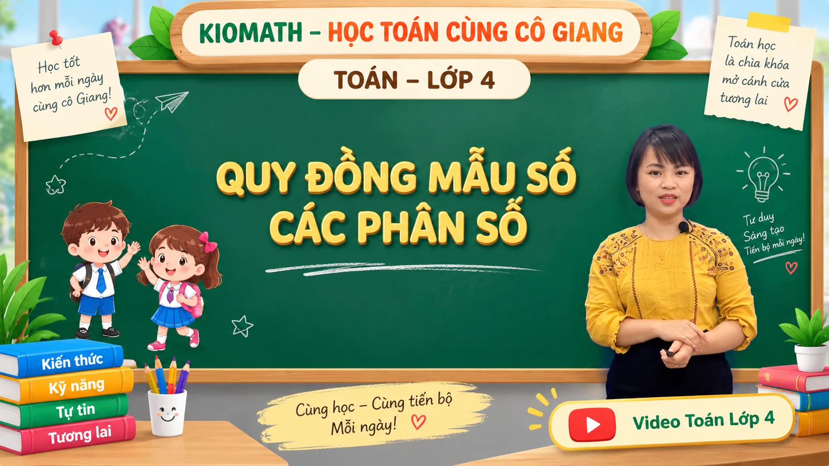 Video Toán Lớp 4